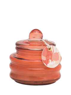 DesignWorks Ink Beam Scented Candle, Red