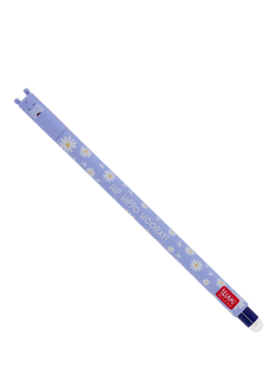 Legami Hippo Erasable Gel Pen, Purple/Multi, Purple Multi Purple