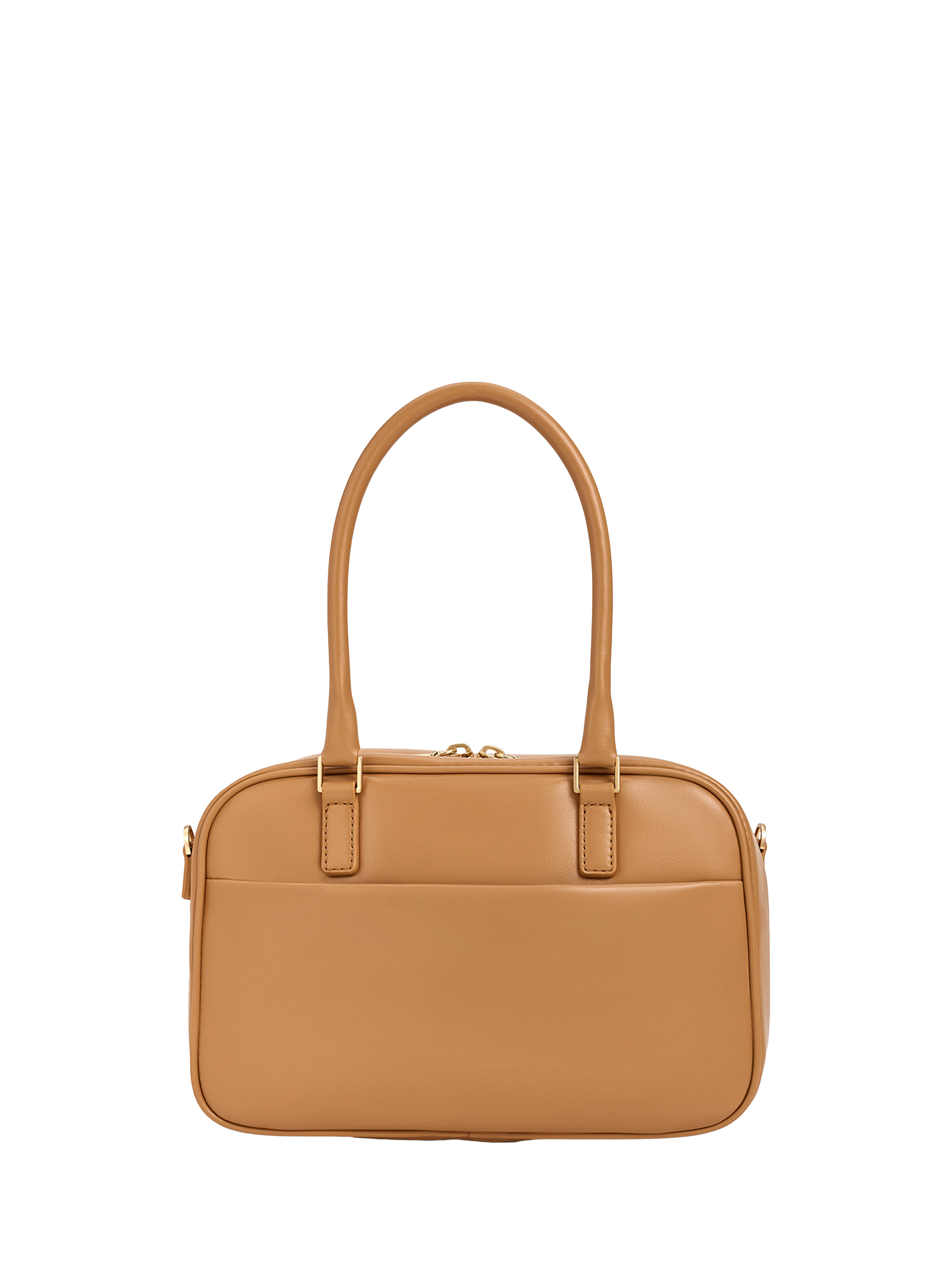 Product image 3 of 5, which shows CHARLES & KEITH Sianna Bowling Bag, Toffee