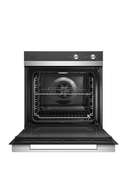 Fisher & Paykel OB60SC7CEX3 Built-In Electric Single Oven, Black - view 2, Black