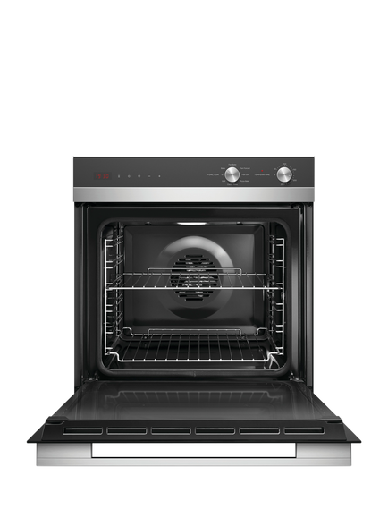 Fisher & Paykel OB60SC7CEX3 Built-In Electric Single Oven, Black - view 2, Black