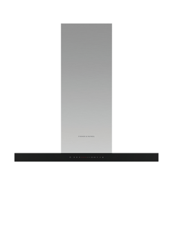 Fisher & Paykel HC90BCXB4 90cm Chimney Cooker Hood, Stainless Steel, Stainless Steel
