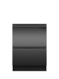Fisher & Paykel DD60D2HNB9 DishDrawer™ Integrated Dishwasher, Black