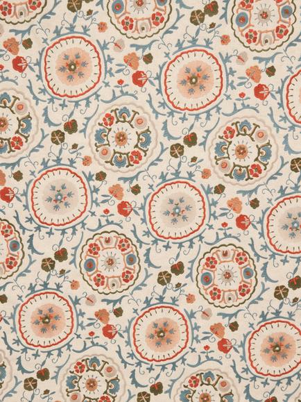 John Lewis Keya Suzani Furnishing Fabric, Multi