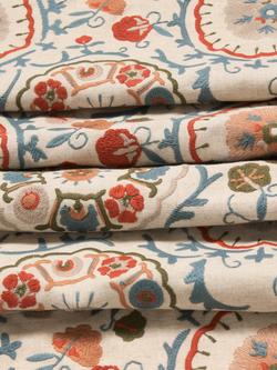 John Lewis Keya Suzani Furnishing Fabric - view 2, Multi