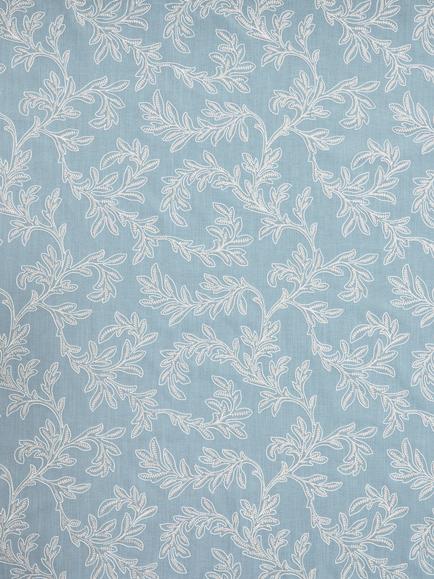 John Lewis Acanthus Made to Measure Curtains or Roman Blind, Blue, 