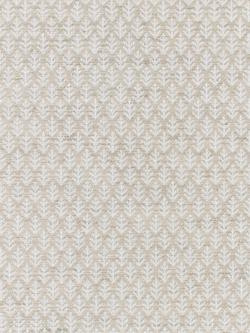 John Lewis Elm Leaf Woven Made to Measure Curtains or Roman Blind, Putty, Putty