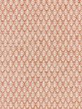 John Lewis Elm Leaf Woven Made to Measure Curtains or Roman Blind, Rust