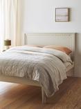 John Lewis Wave Double Bed Frame, Green