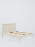John Lewis Wave Double Bed Frame, Green, Natural