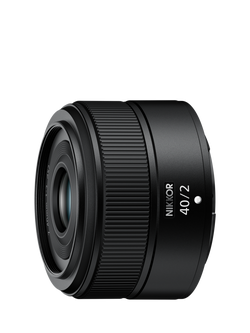 Nikon Z NIKKOR 40mm f/2 Prime Lens, Black