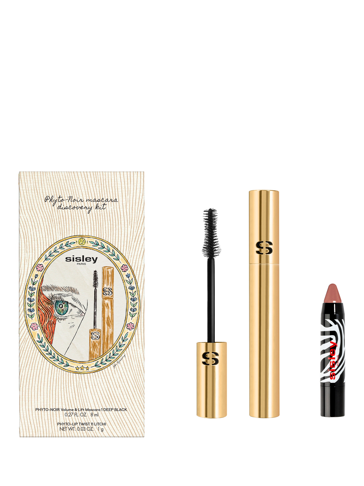 Sisley-Paris Mascara Phyto-Noir Discovery Makeup Gift Set