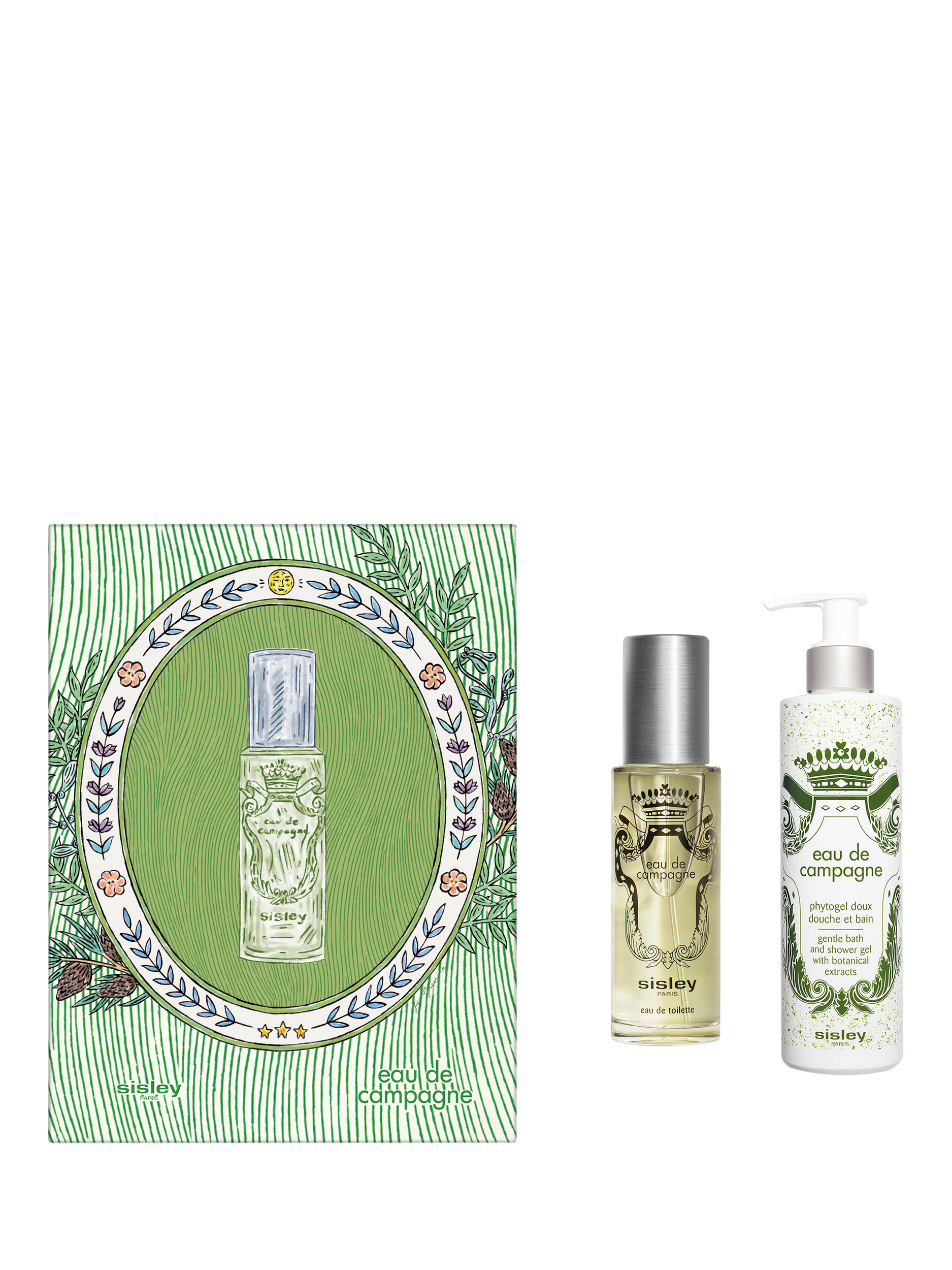 Sisley-Paris Eau De Campagne Fee Greening Gift Set