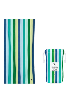 Dock & Bay Quick Dry Beach Towel, Cool Lagoon