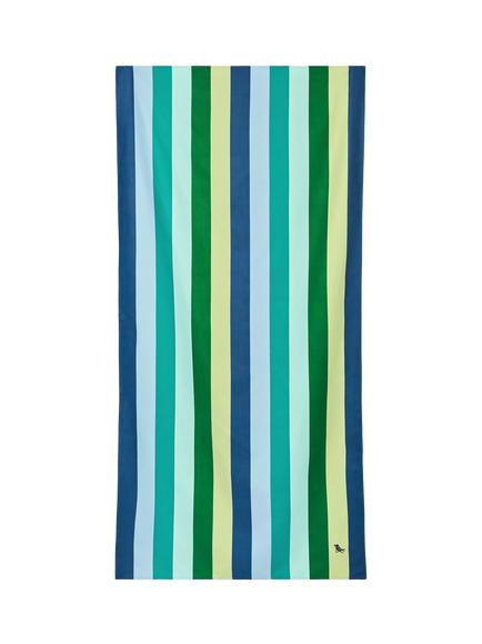 Dock & Bay Quick Dry Beach Towel, Cool Lagoon - view 2, Blue