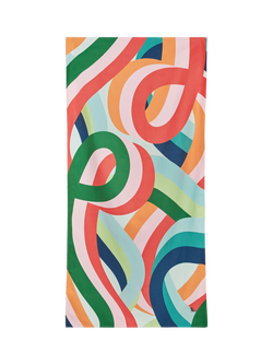 Dock & Bay Quick Dry Beach Towel, Fruit Loops - view 2, Multi