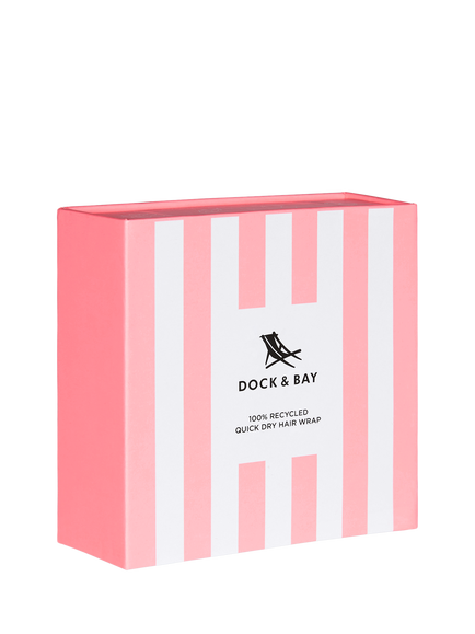 Dock & Bay Quick Dry Hair Wrap - view 2, Malibu Pink