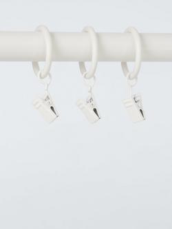 ANYDAY 16/19mm Spare Rings with Clips Pack of 10, - view 2, White