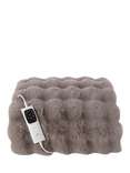 Dreamland Hygge Days Luxury Faux Fur Electric Throw, Mocha