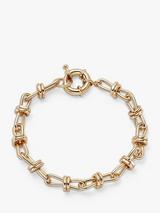 Leah Alexandra Hailey Chain Bracelet, Gold