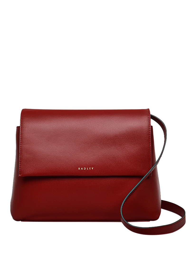 Radley Dorset Street Leather Cross Body Bag, Claret