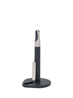 Joseph Joseph Countertop Kitchen Roll Holder, Brushed Steel, Brushed Steel