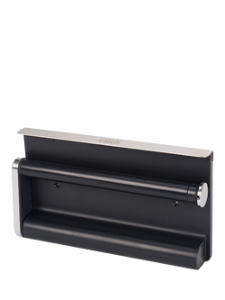 Joseph Joseph Under Shelf Kitchen Roll Holder, Brushed Steel - view 2, Brushed Steel