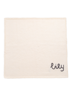 Wool Couture Baby Name Blanket Knit Kit