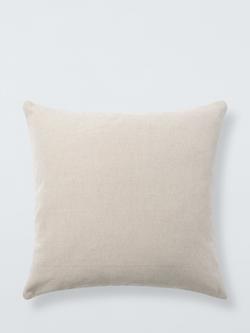 John Lewis Weave Cushion - view 2, Navy