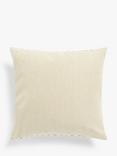 John Lewis Weave Cushion, Ochre