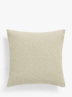 John Lewis Luce Textured Cushion, Natural