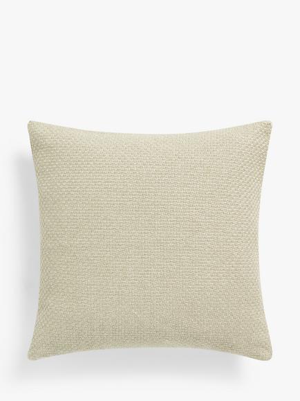 John Lewis Luce Textured Cushion, Natural
