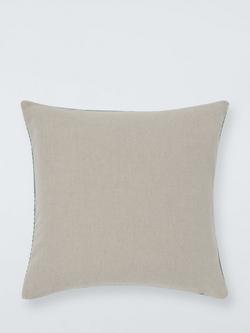 John Lewis Luce Textured Cushion - view 2, Sage