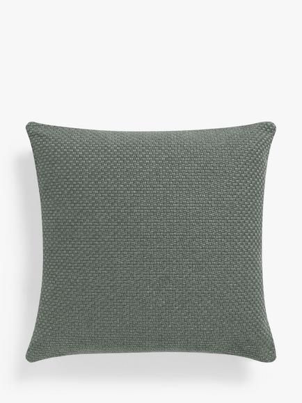 John Lewis Luce Textured Cushion, Grey