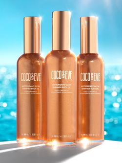 Coco & Eve Antioxidant Glow Shimmer Body Oil, 100ml - view 2, 