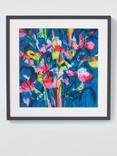 John Lewis Faye Bridgwater 'Excitingly Seductive' Framed Print & Mount, 50 x 50cm, Blue/Multi