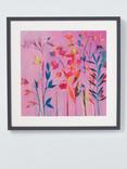 John Lewis Faye Bridgwater 'Winter's Promise' Framed Print & Mount, 50 x 50cm, Pink/Multi