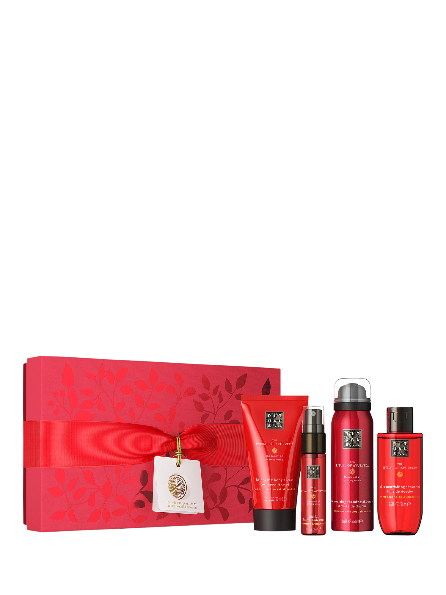 Product image 1 of 5, which shows Rituals The Ritual of Ayurveda Small Bodycare Gift Set