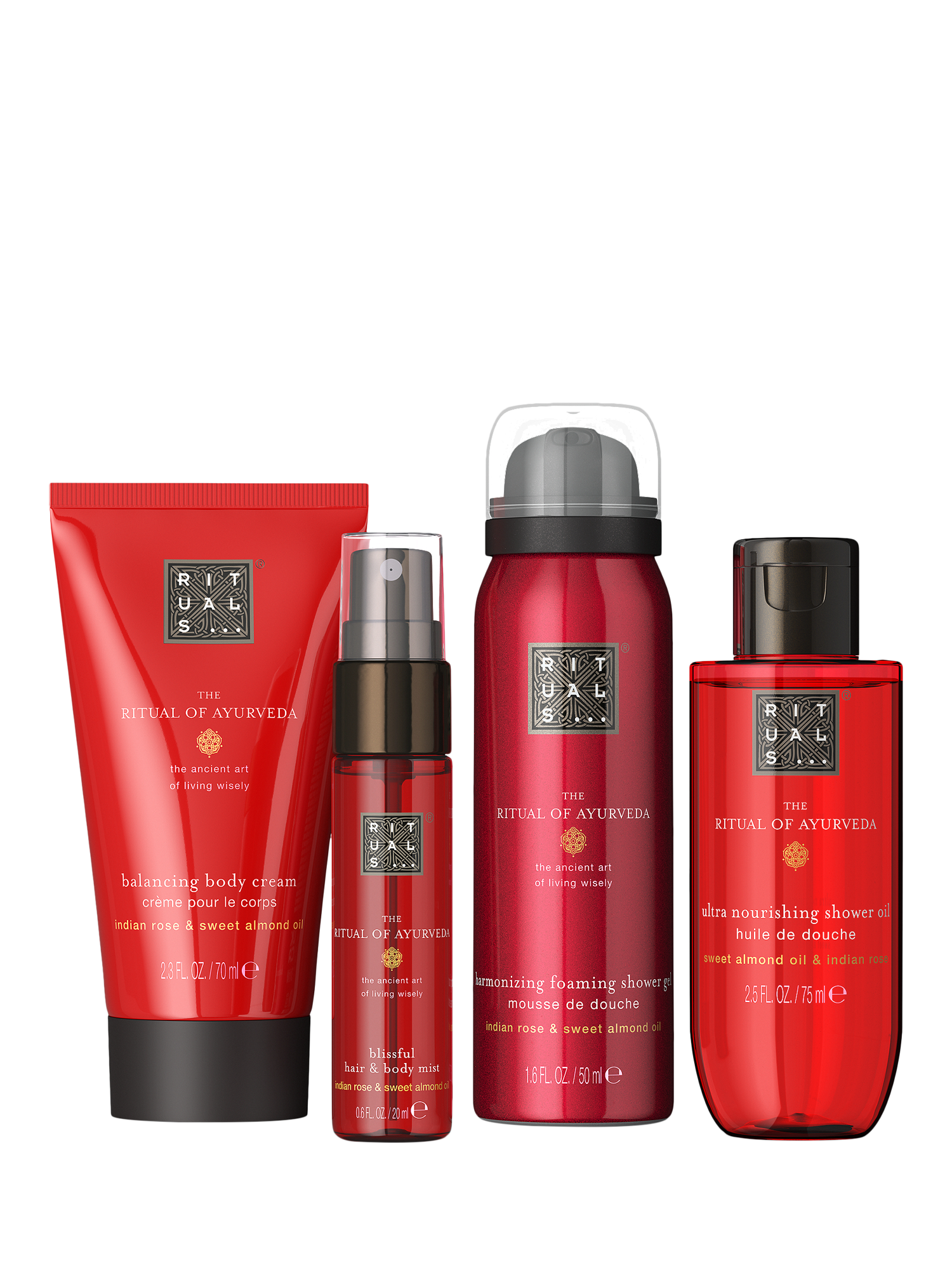 Product image 2 of 5, which shows Rituals The Ritual of Ayurveda Small Bodycare Gift Set