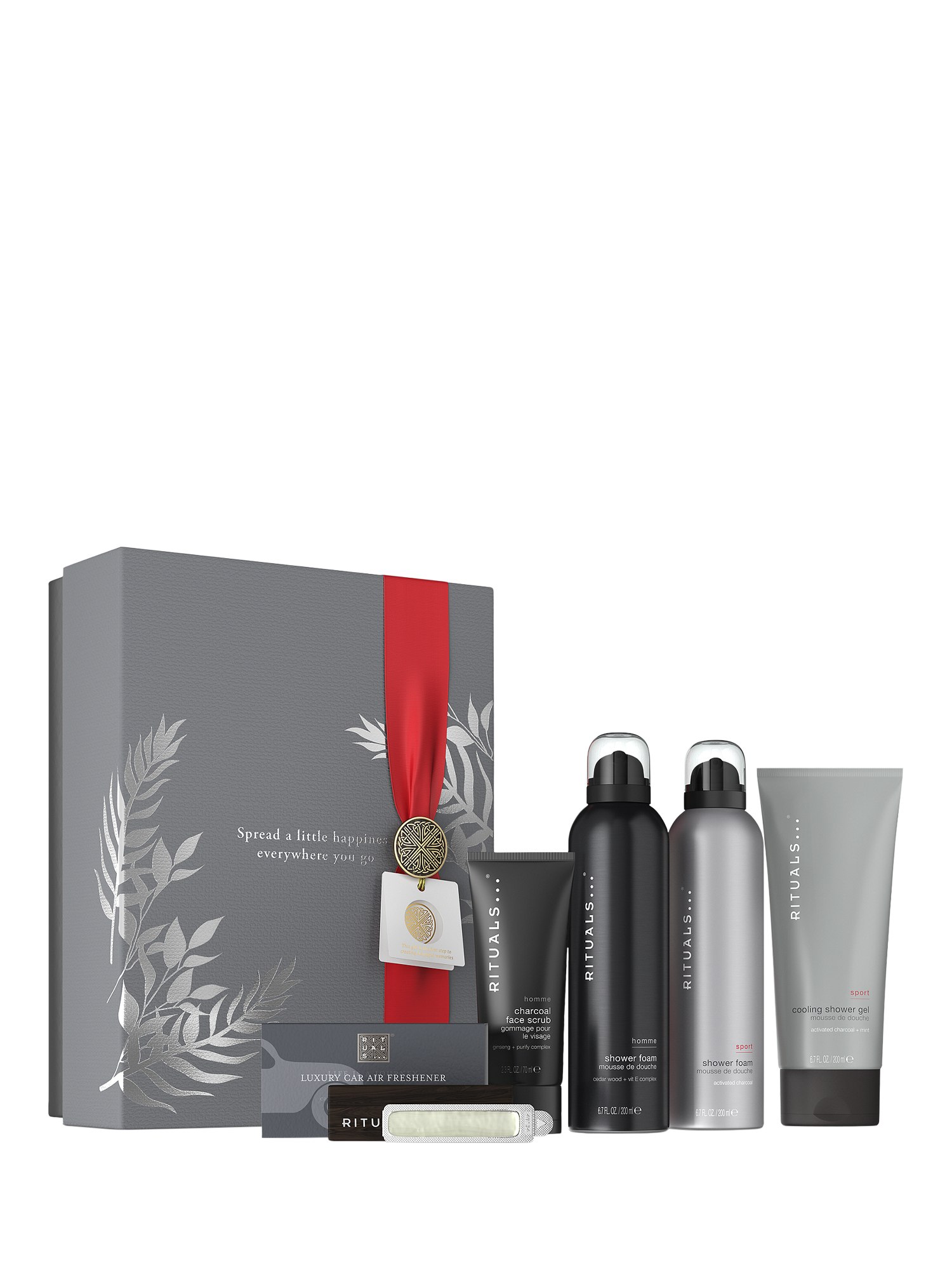 Product image 1 of 5, which shows Rituals Homme Large Bodycare Gift Set