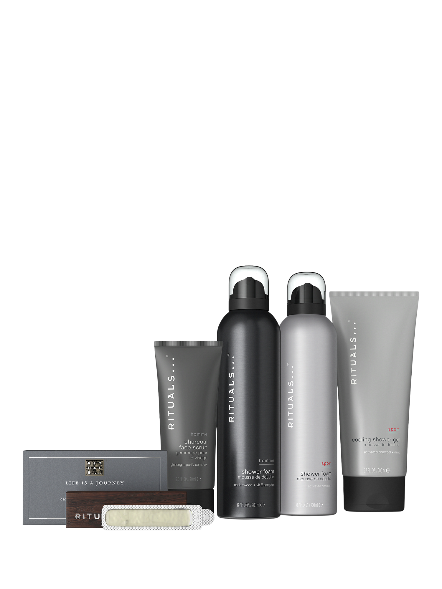 Product image 2 of 5, which shows Rituals Homme Large Bodycare Gift Set