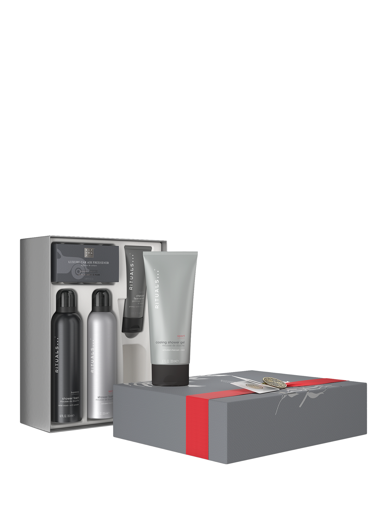 Product image 4 of 5, which shows Rituals Homme Large Bodycare Gift Set