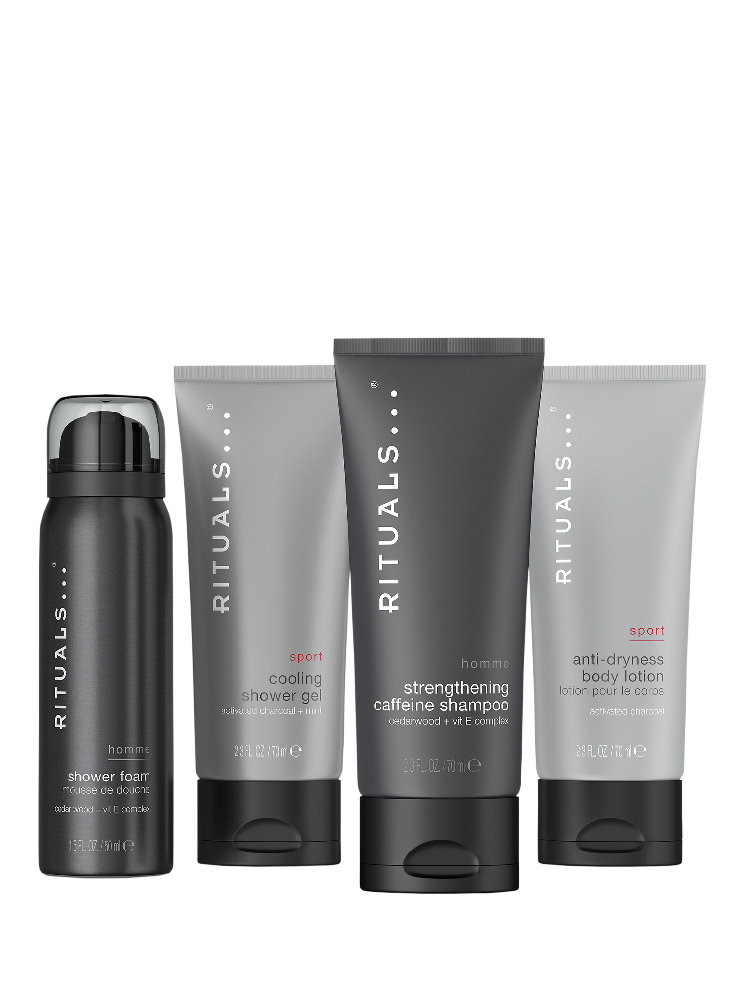 Product image 2 of 5, which shows Rituals Homme Small Bodycare Gift Set