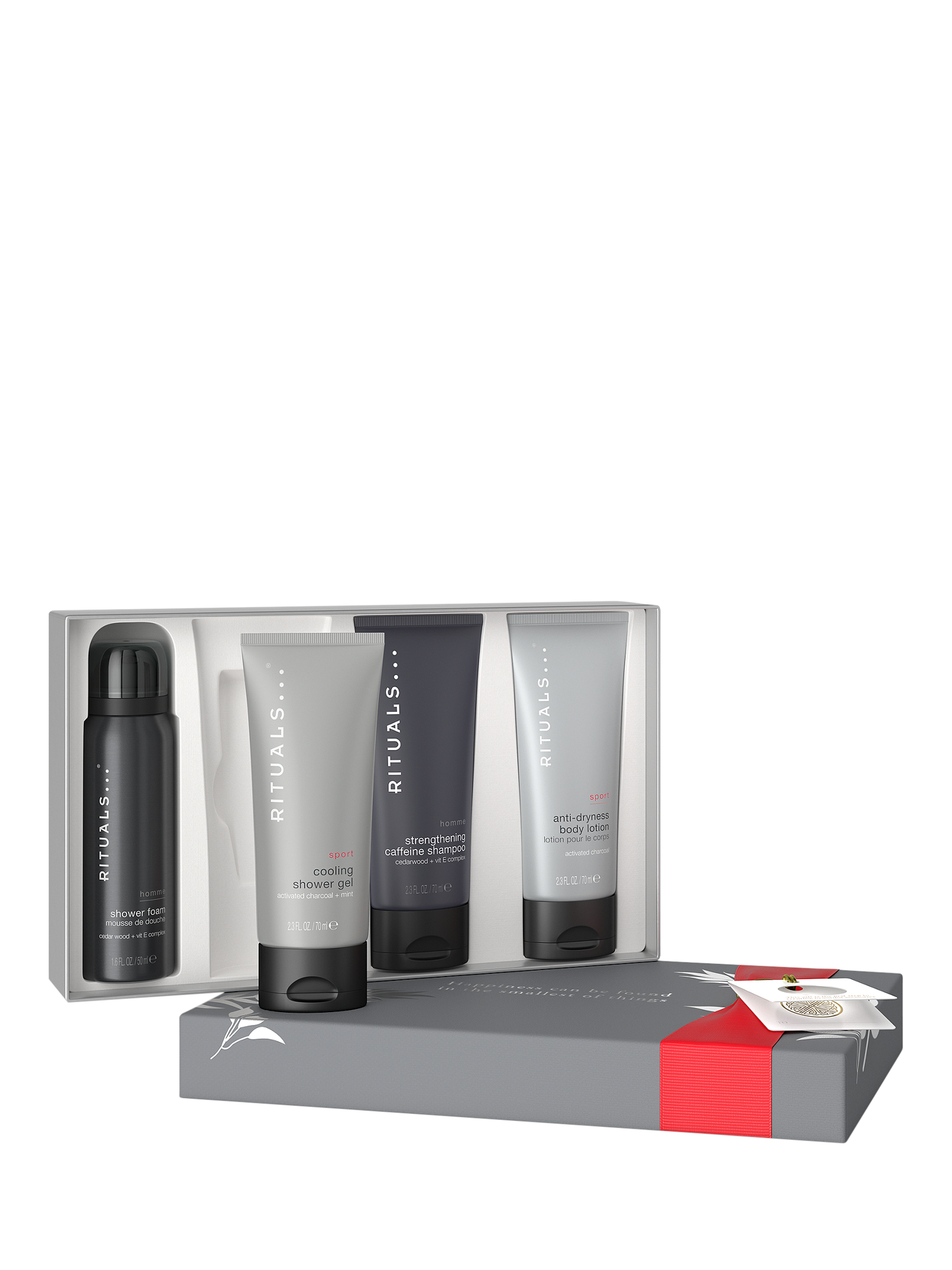 Product image 4 of 5, which shows Rituals Homme Small Bodycare Gift Set