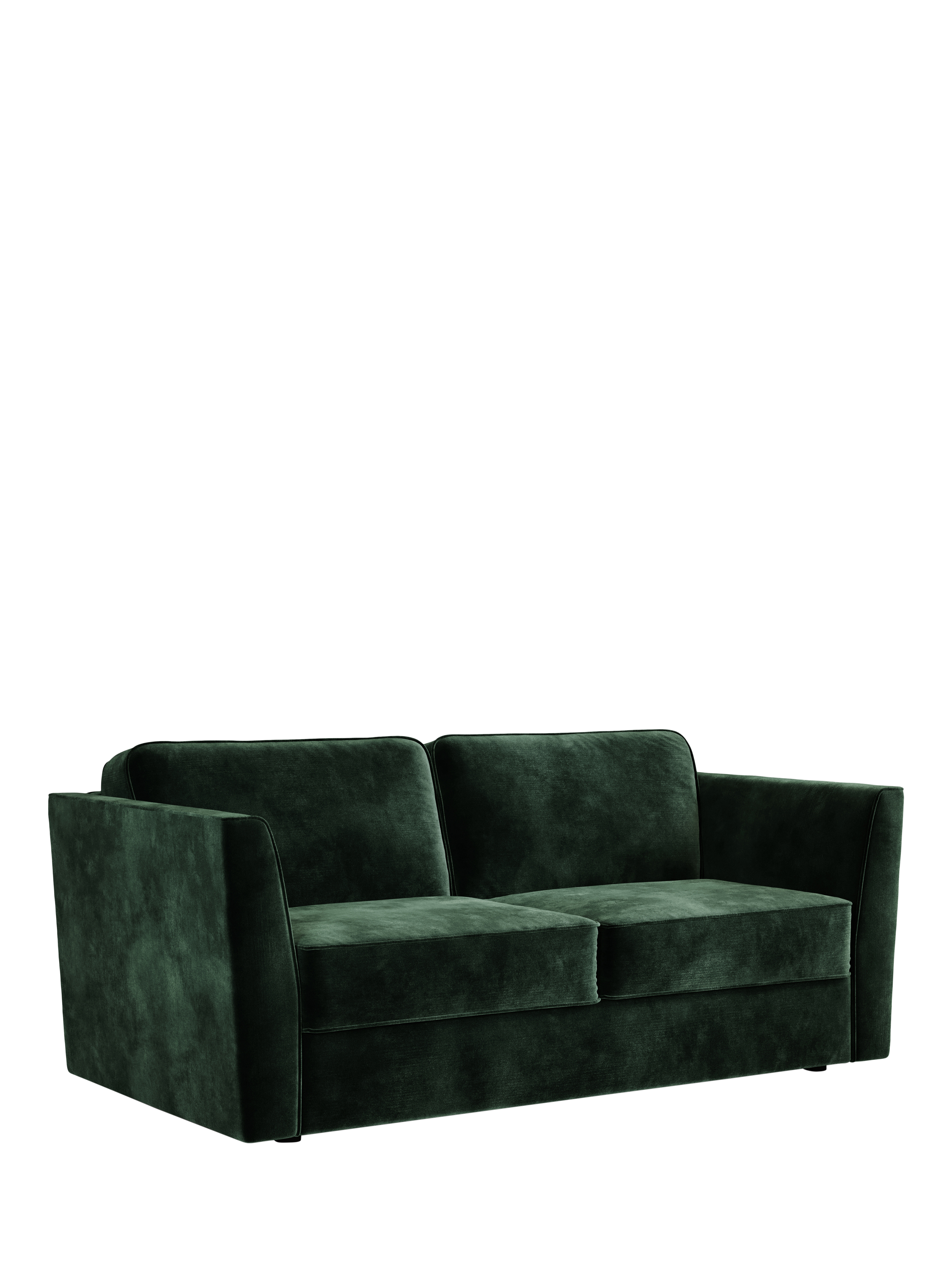 Elegance Range, JAY-BE Elegance 3 Seater Sofa Bed, Luxe Velvet Bottle Green