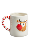 Tinc Christmas Reindeer Mug, 300ml, Multi