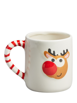 Tinc Christmas Reindeer Mug, 300ml, Multi