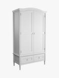 Laura Ashley Bramford 2 Door, 2 Drawer Wardrobe, White
