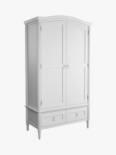 Laura Ashley Bramford 2 Door, 2 Drawer Wardrobe, White