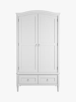 Laura Ashley Bramford 2 Door, 2 Drawer Wardrobe, White - view 2, White